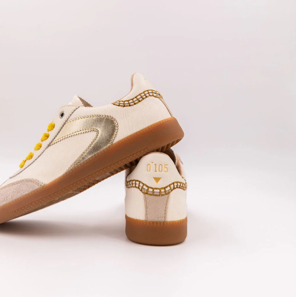 0-105 Nova Tofu White Gold Sneaker - Image 2