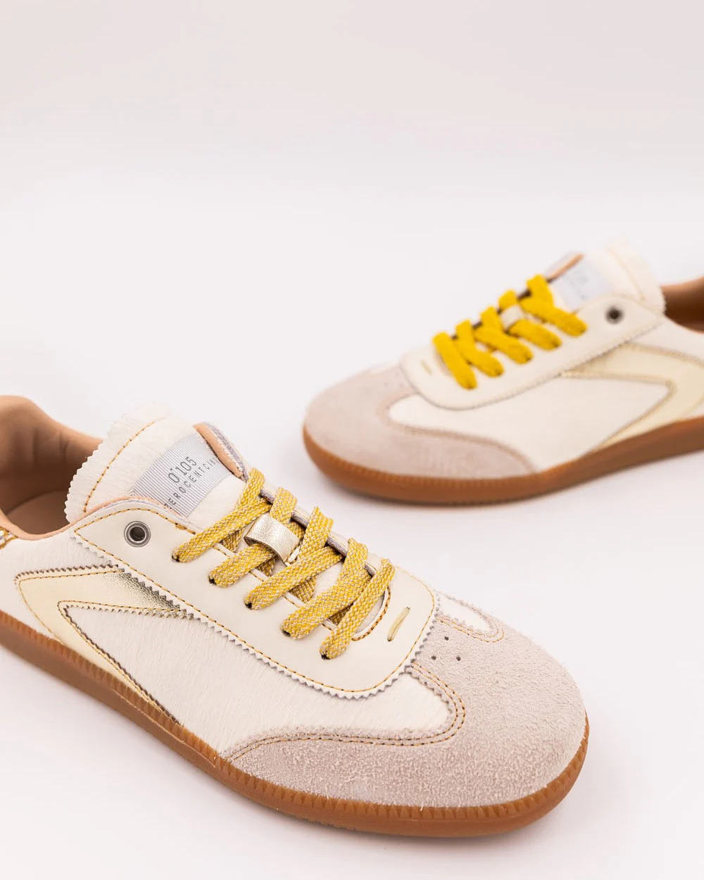 0-105 Nova Tofu White Gold Sneaker - Image 6