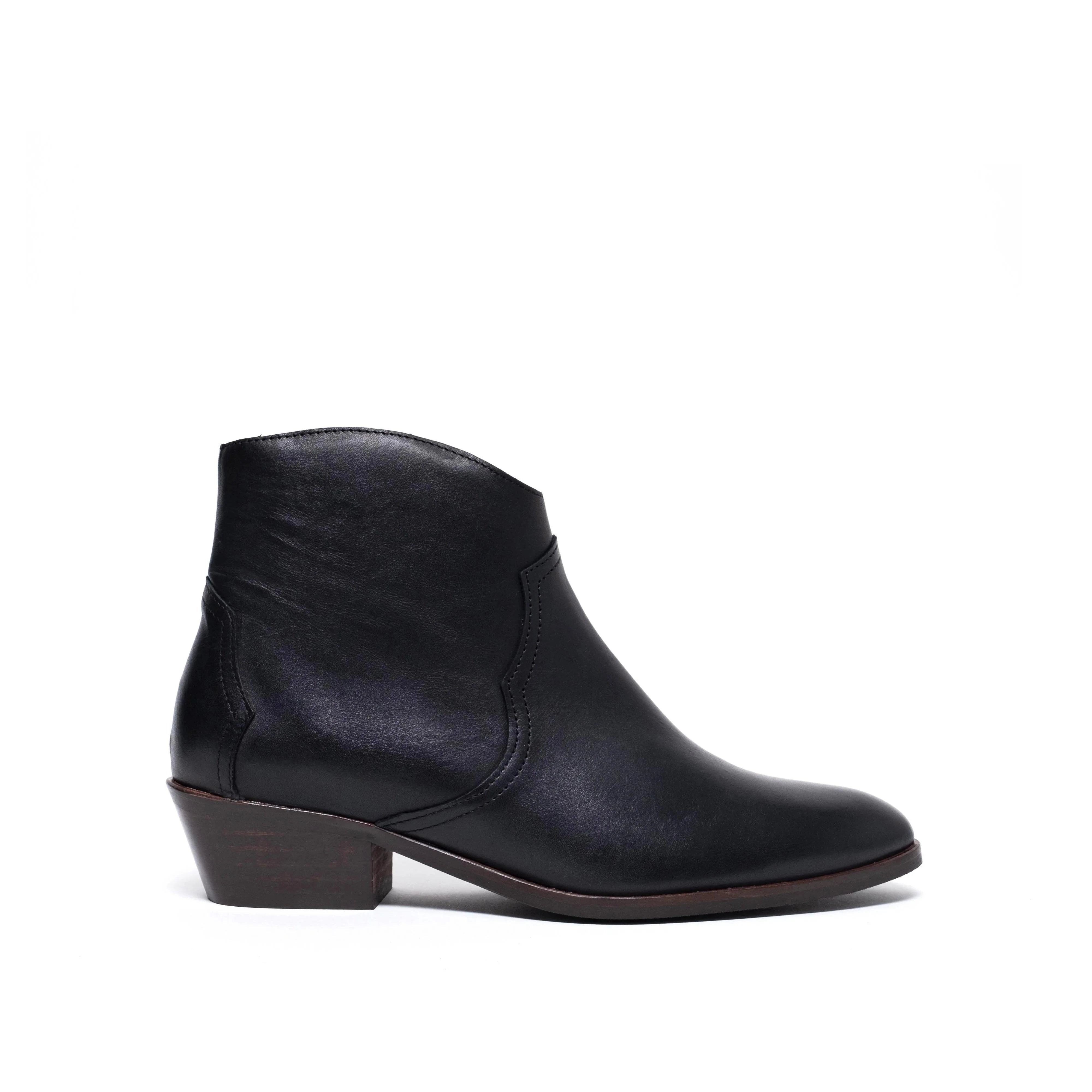 Anonymous Copenhagen Fiona Black leather Ankle Boot - Image 2