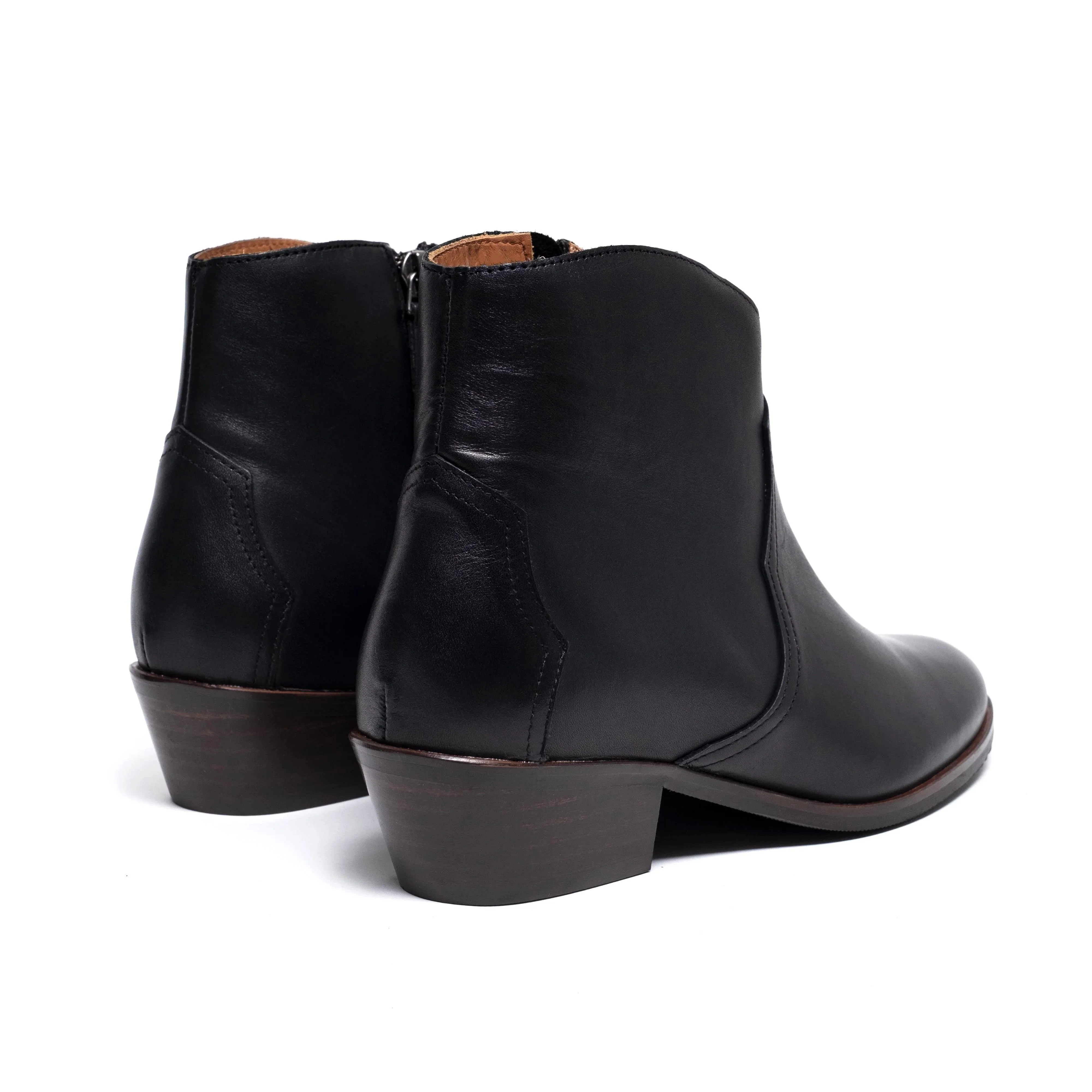 Anonymous Copenhagen Fiona Black leather Ankle Boot - Image 3