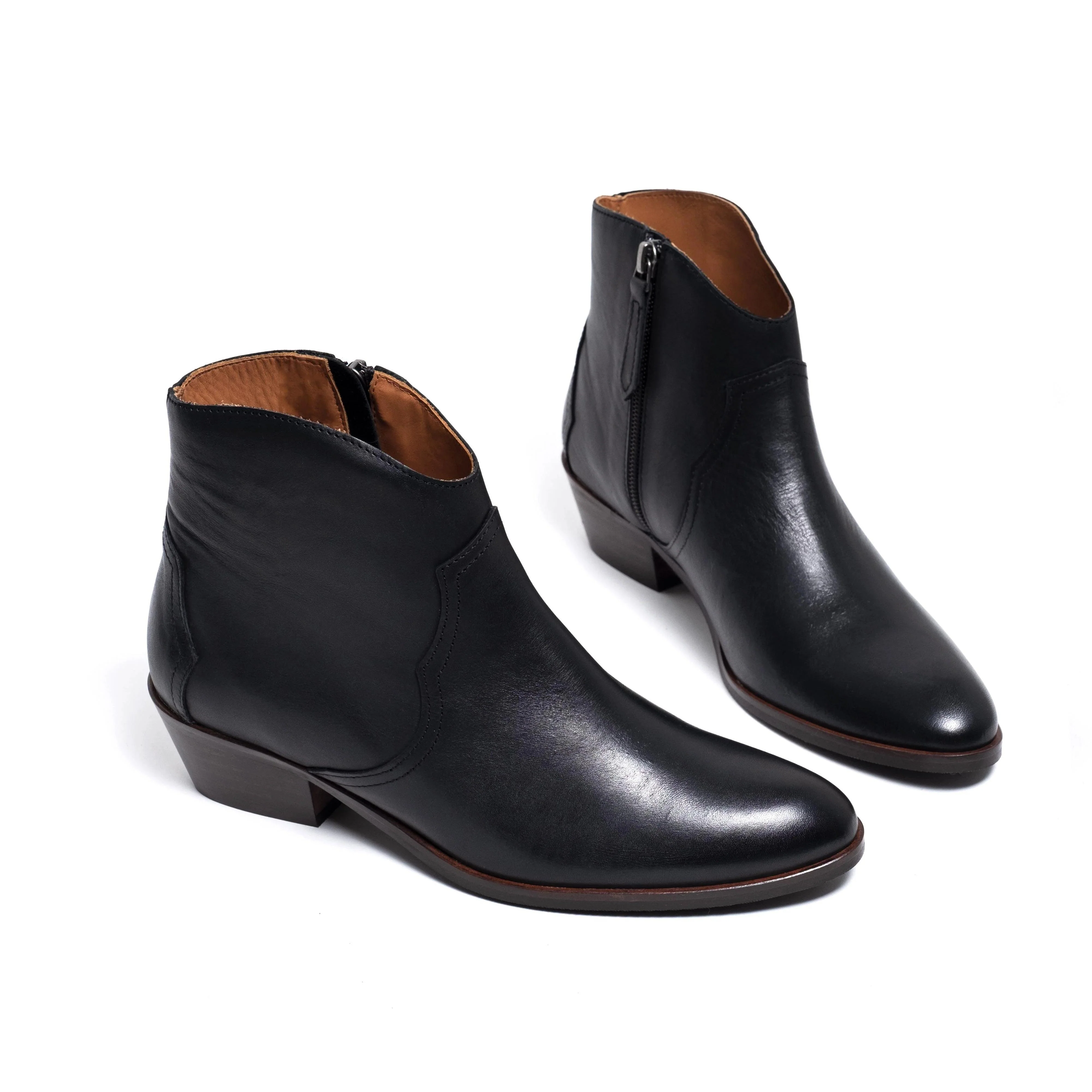 Anonymous Copenhagen Fiona Black leather Ankle Boot - Image 4
