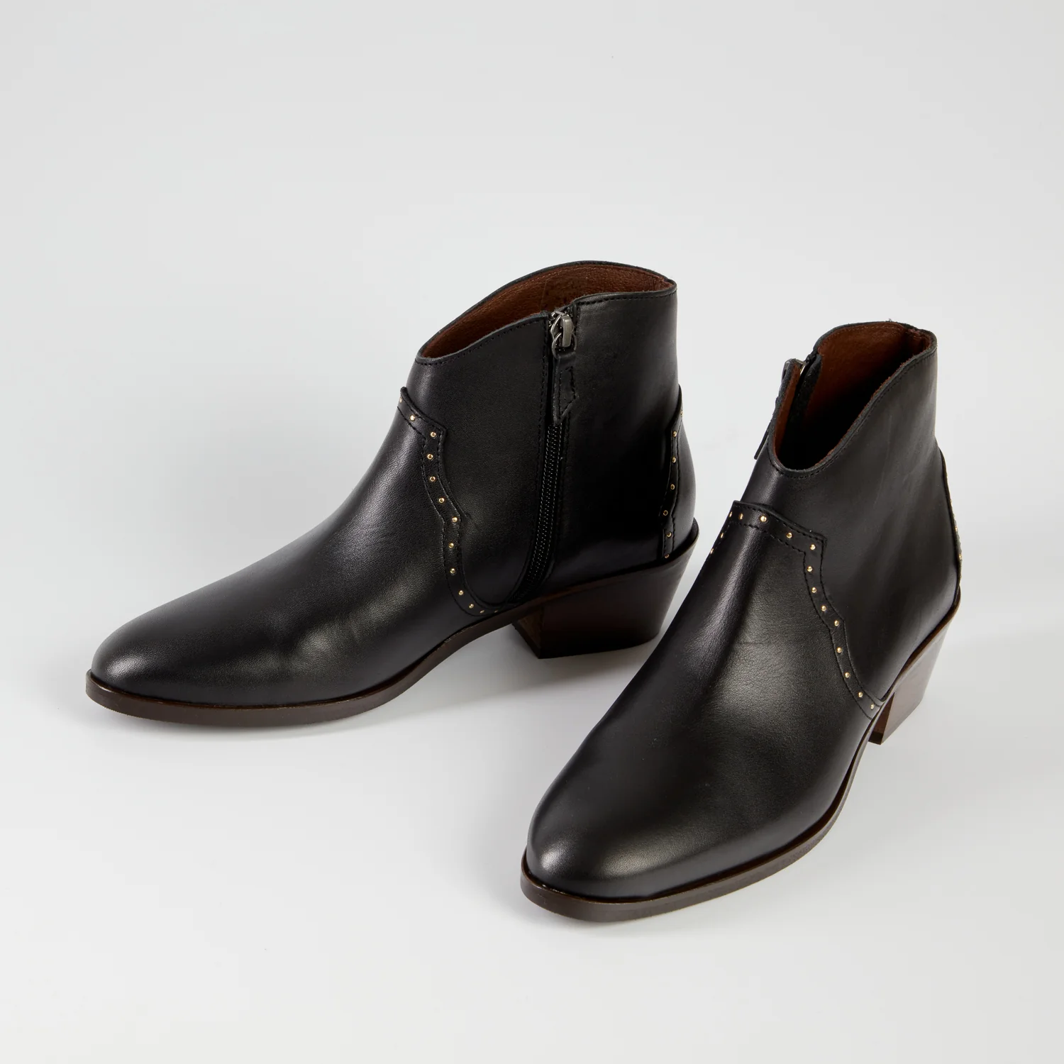 Anonymous Copenhagen Fiona Black Stud ankle boot - Image 3