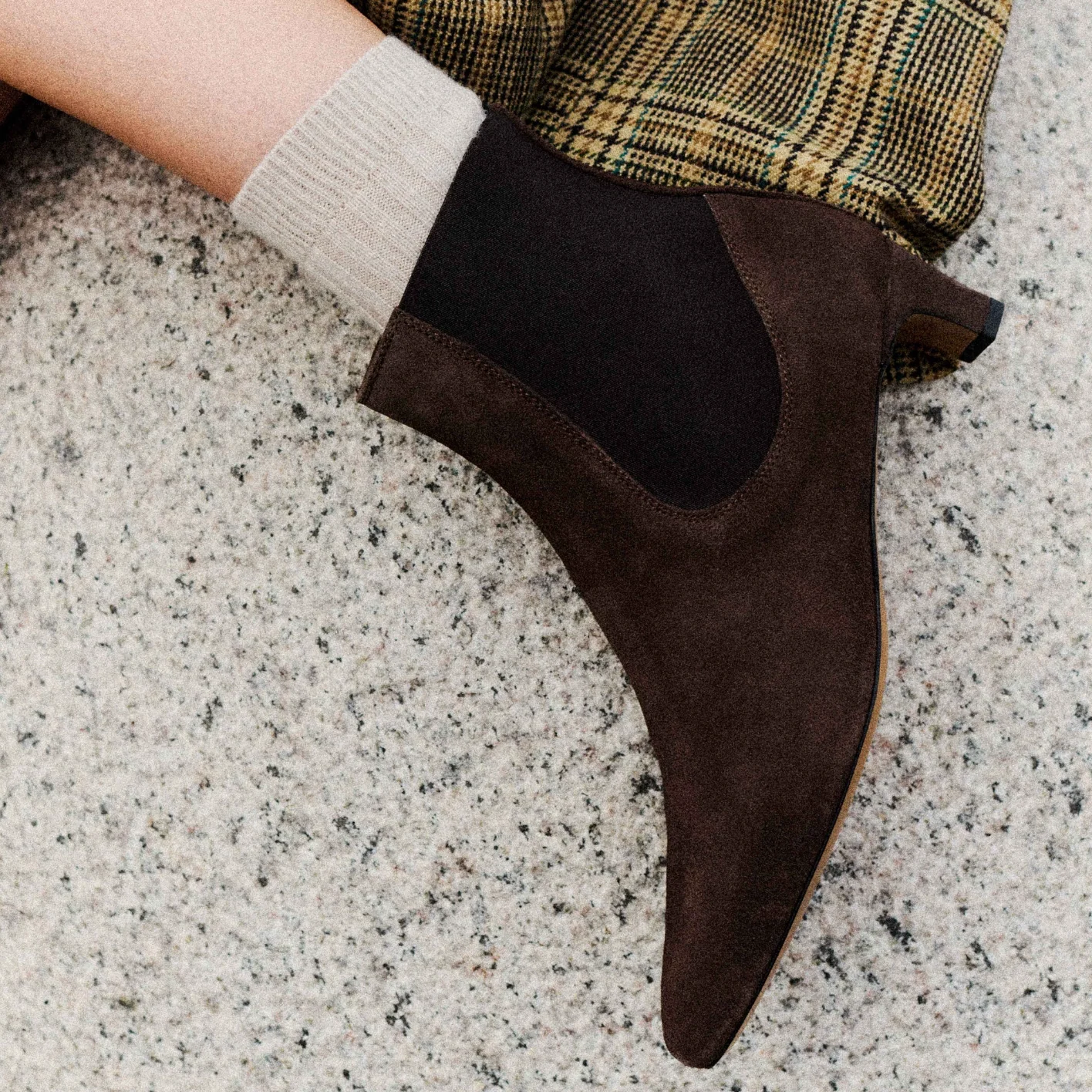 Anonymous Copenhagen Gaby Brown chisel toe boot - Image 2