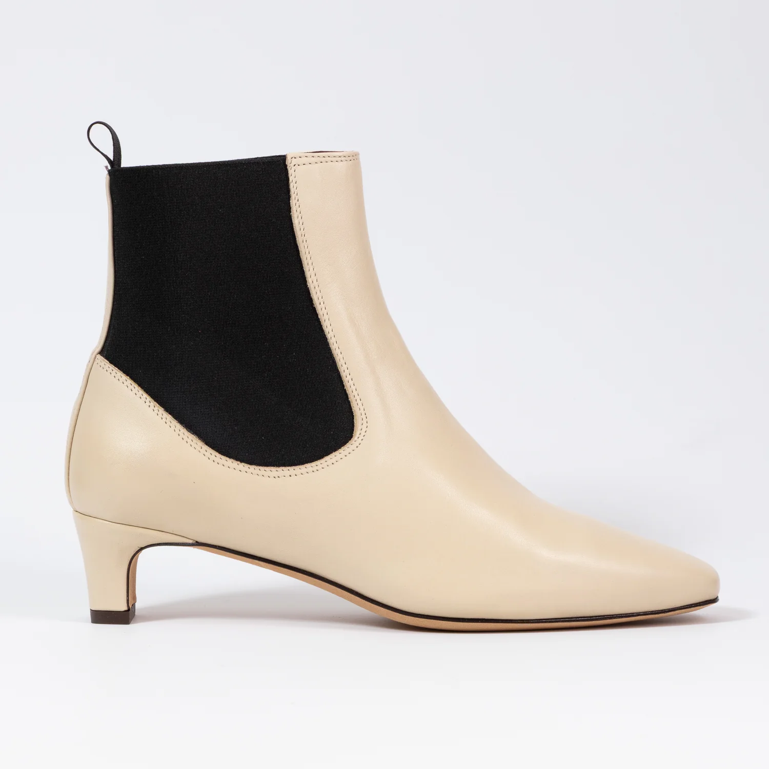 Anonymous Copenhagen Gaby Cream chisel toe boot