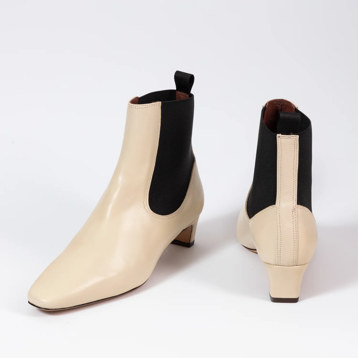 Anonymous Copenhagen Gaby Cream chisel toe boot - Image 2