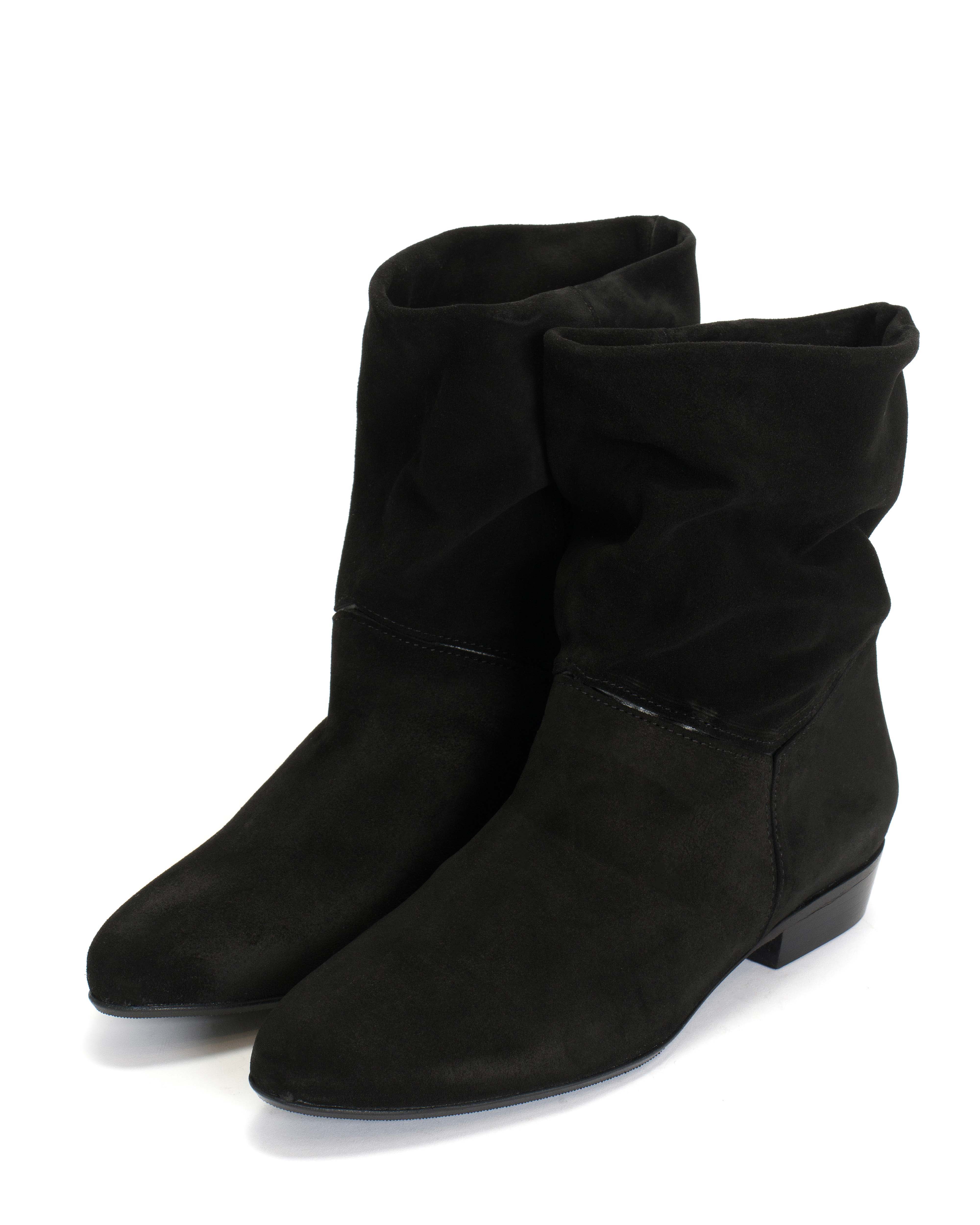 Anonymous Copenhagen Jassi 20 Black suede boot - Image 4