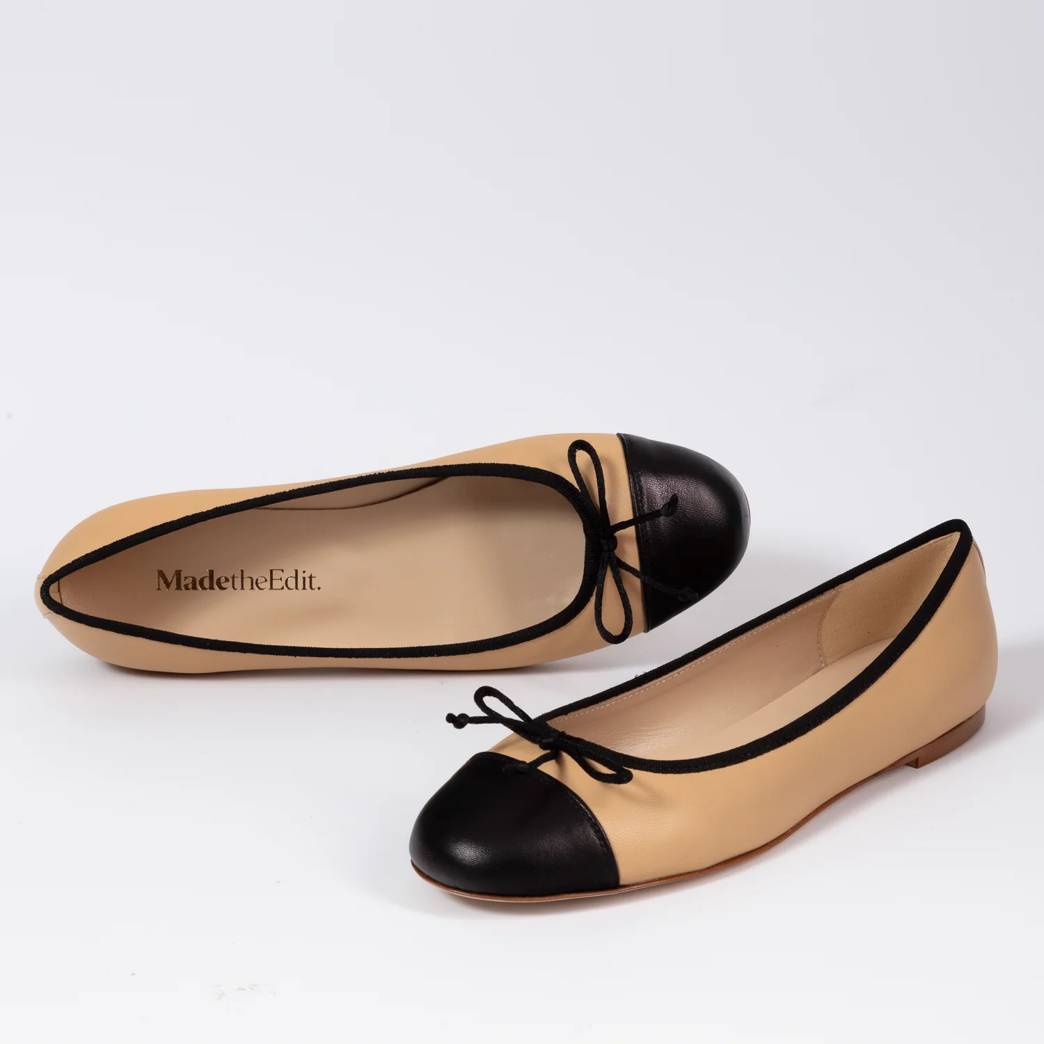 Ballet Black and Tan pump - Image 2