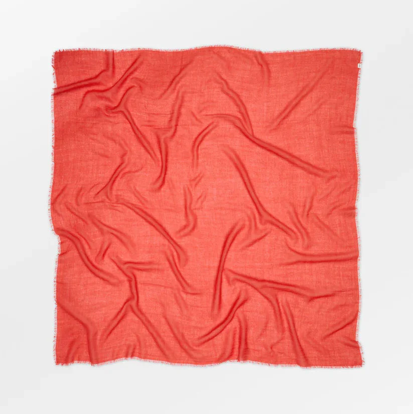 Becksondergaard Mill Grenadine Red Scarf