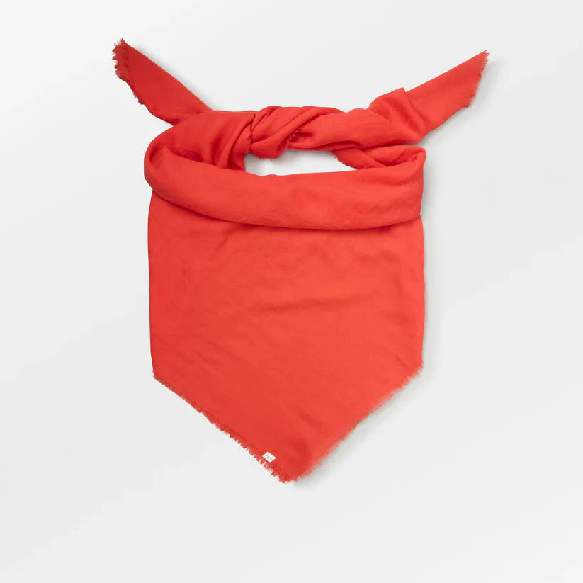 Becksondergaard Mill Grenadine Red Scarf - Image 2