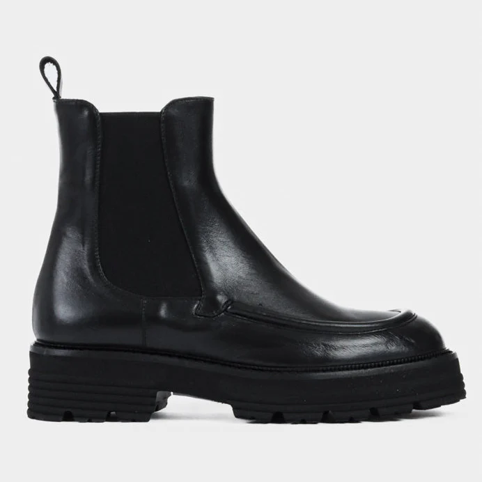 Bukela Riva Black Leather Boot
