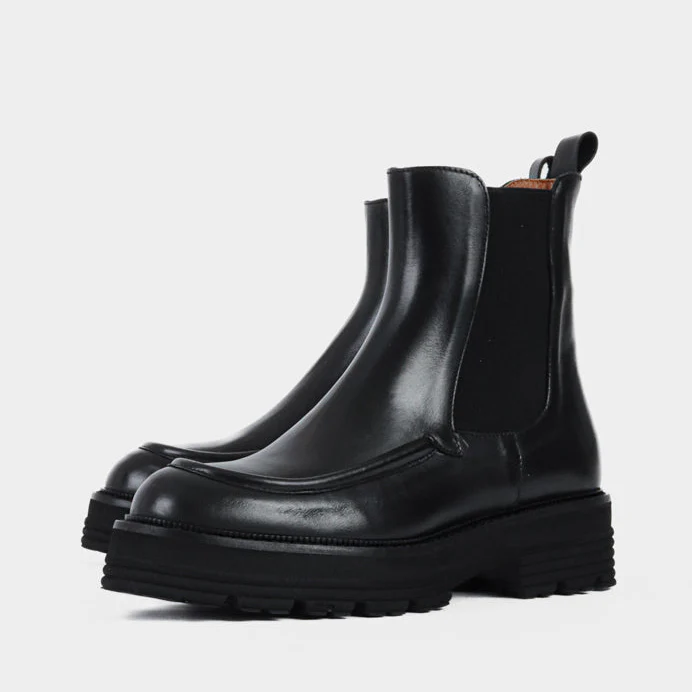 Bukela Riva Black Leather Boot - Image 6