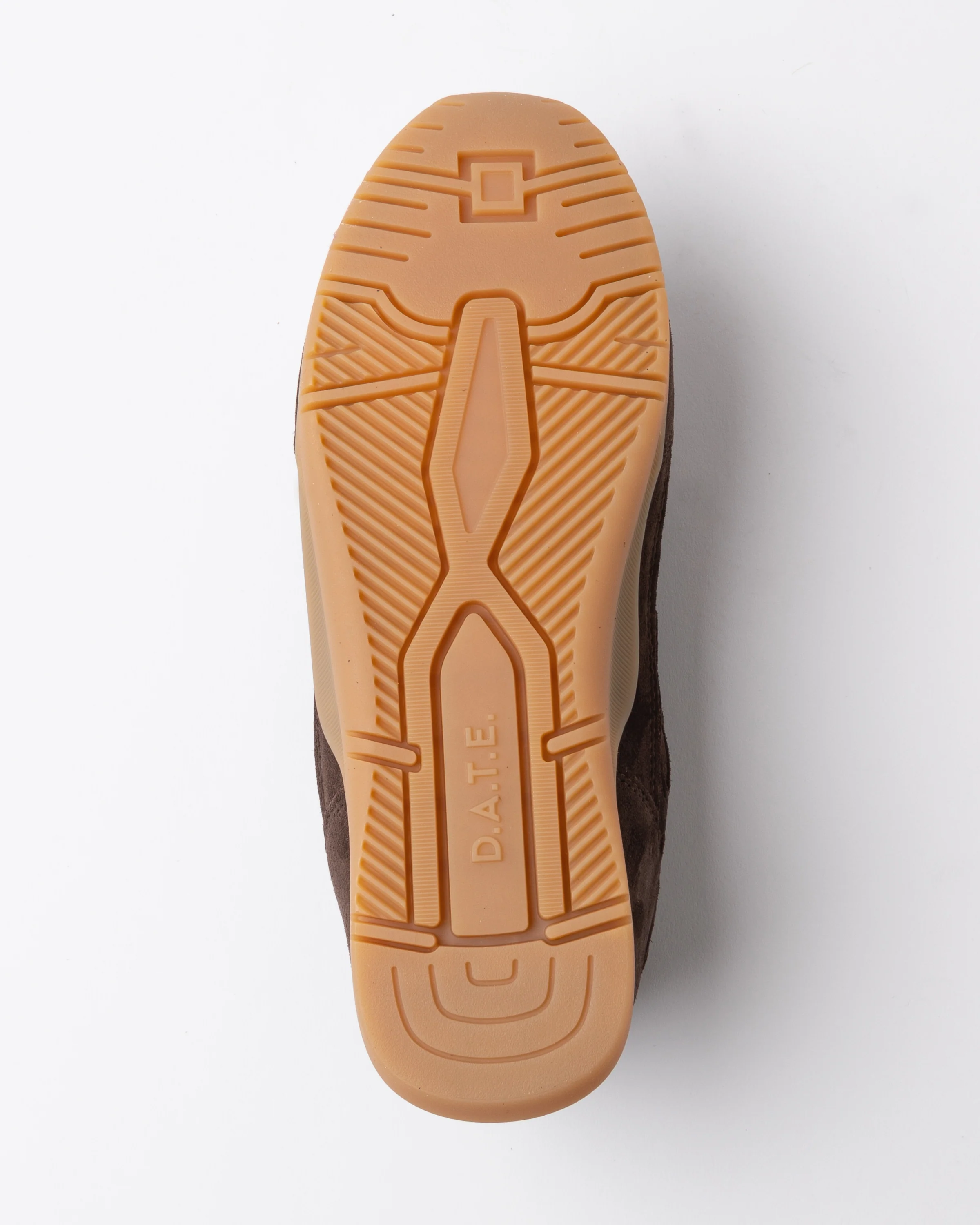 D.A.T.E Fuga Low Brown Suede Sneakerina - Image 5