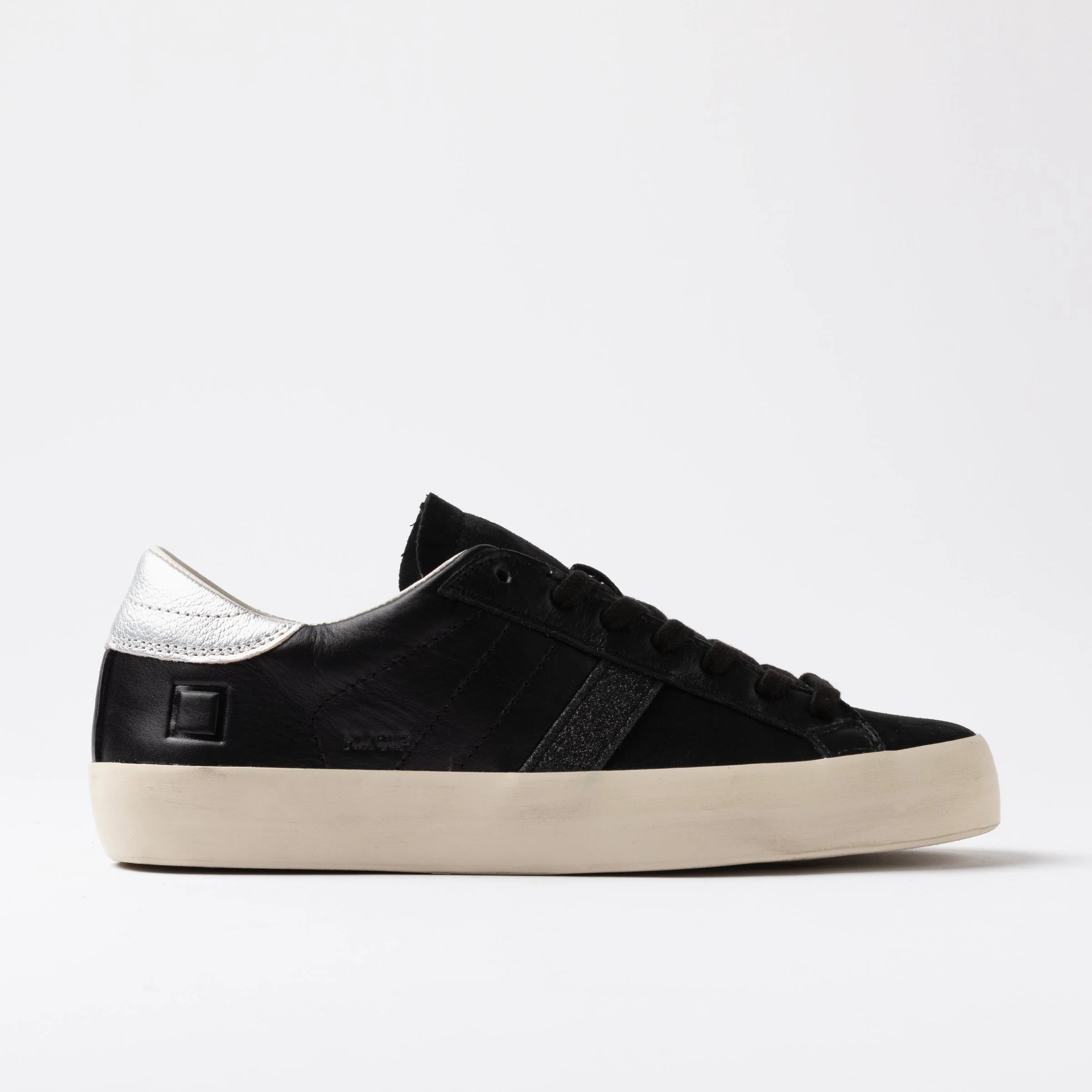 D.A.T.E Hill Calf Black trainer