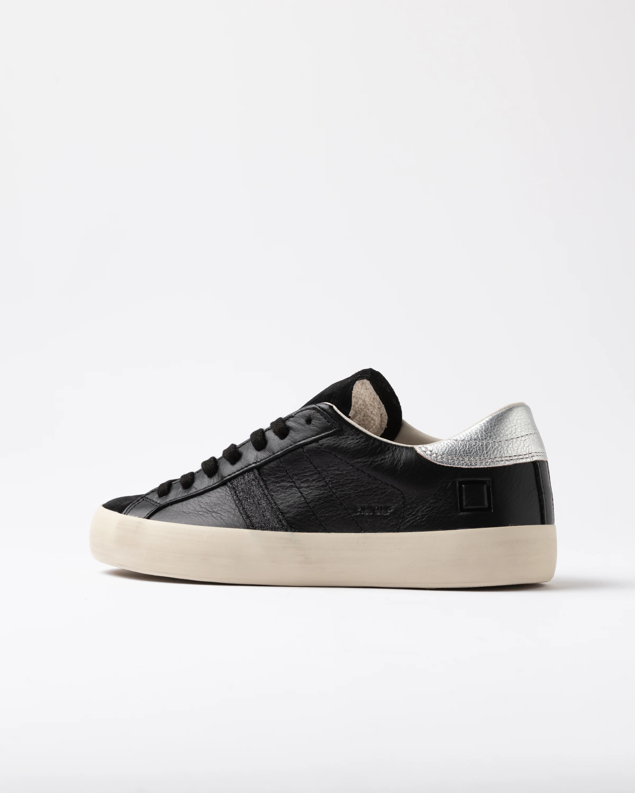D.A.T.E Hill Calf Black trainer - Image 4