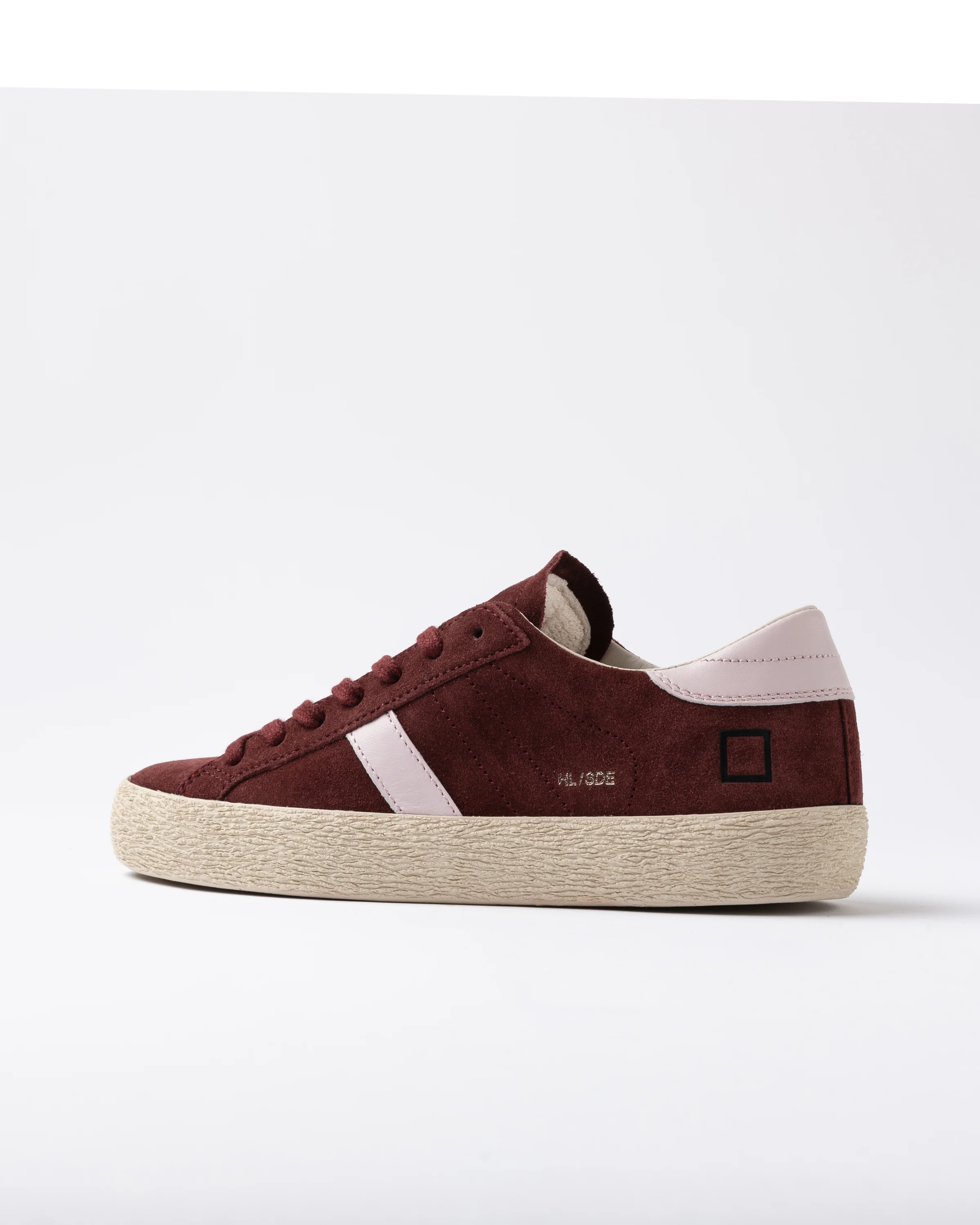 D.A.T.E Hill Low Calf Burgundy trainer - Image 4