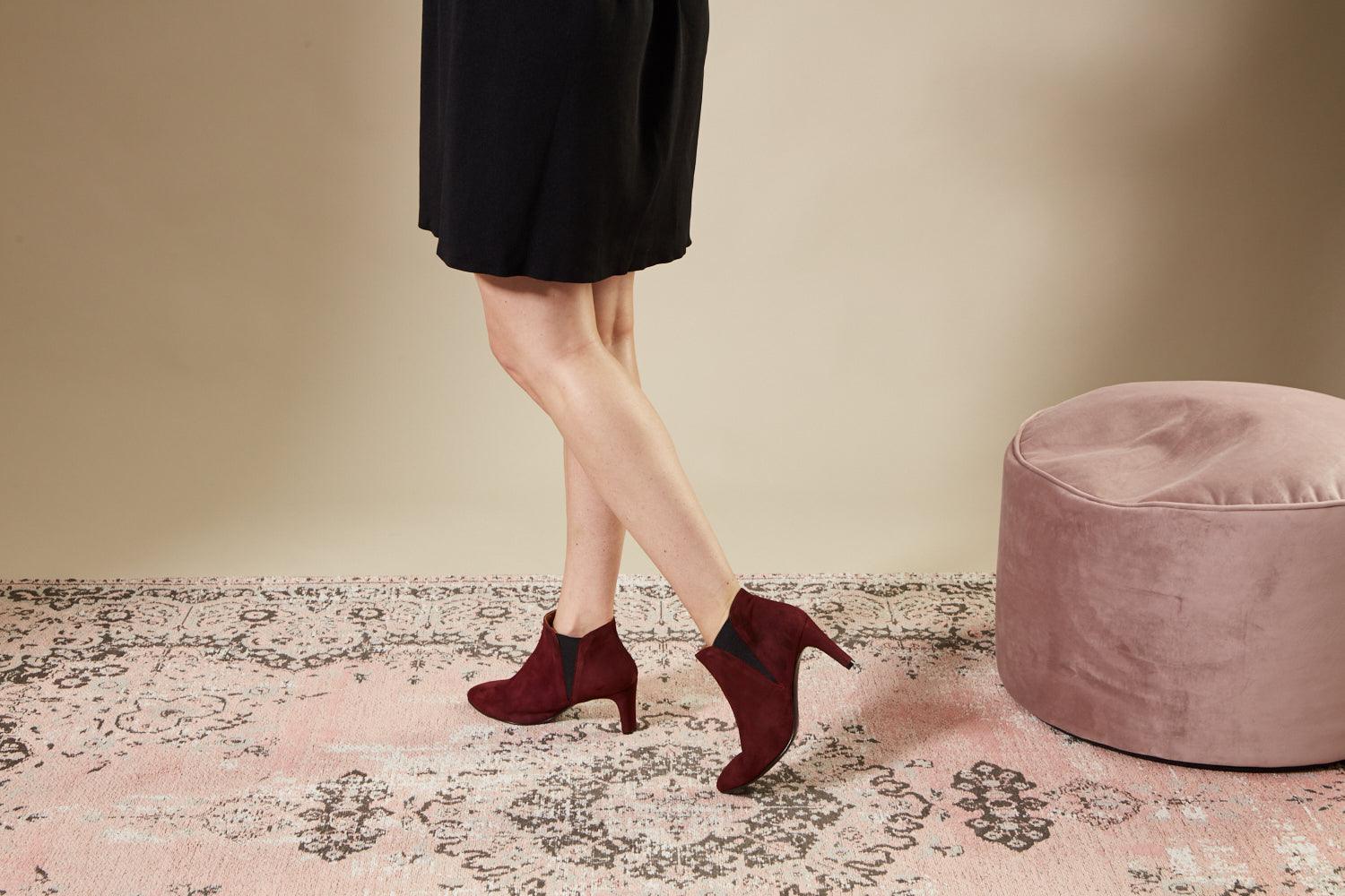 Elisa Bordeaux red Boot - Image 3