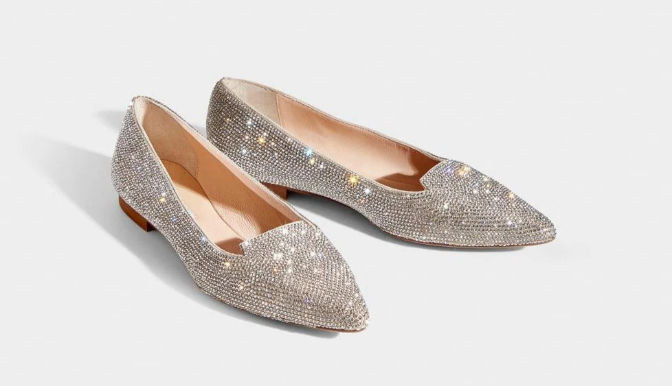 Eliza Crystal ballerina flat - Image 2