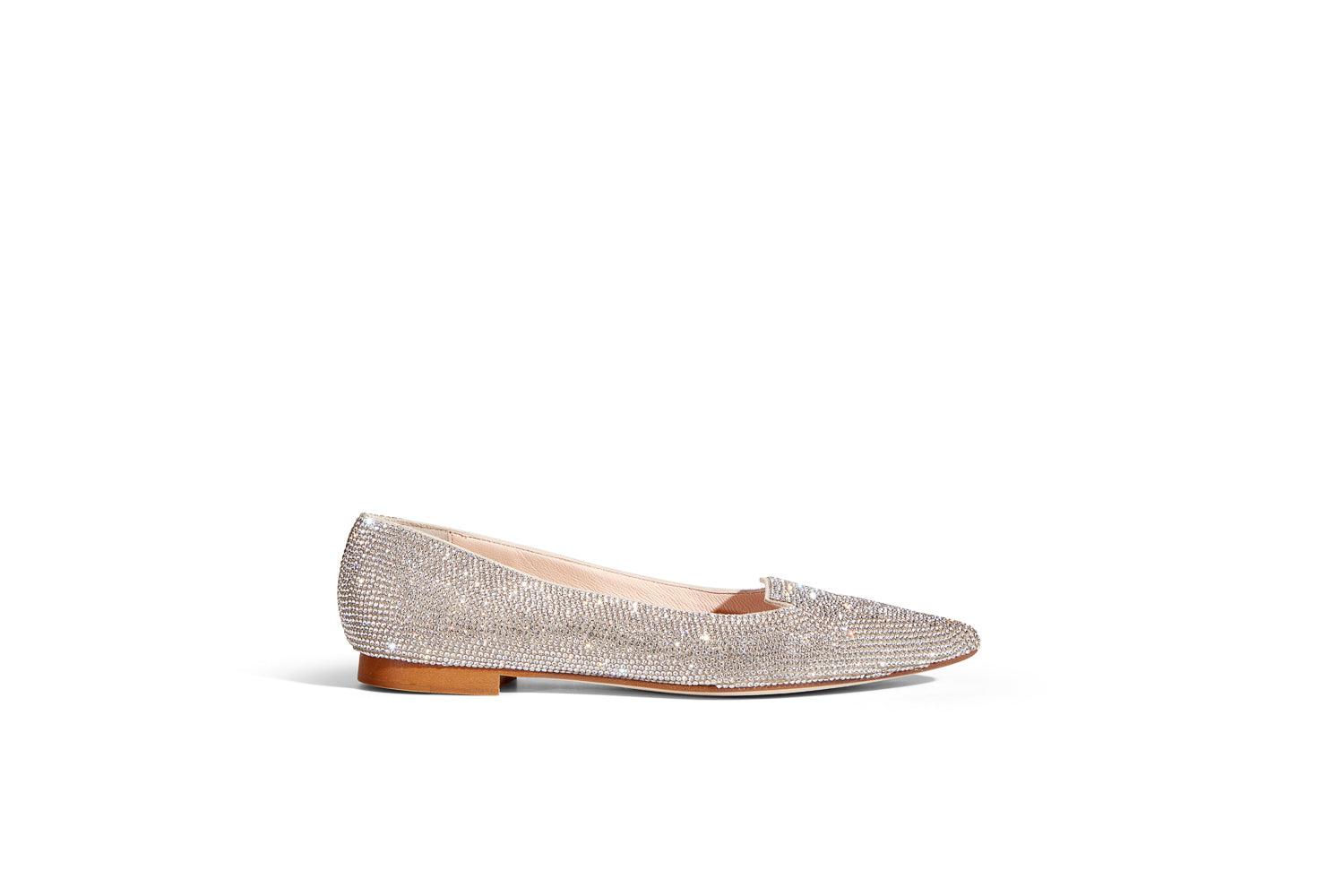 Eliza Crystal ballerina flat - Image 3