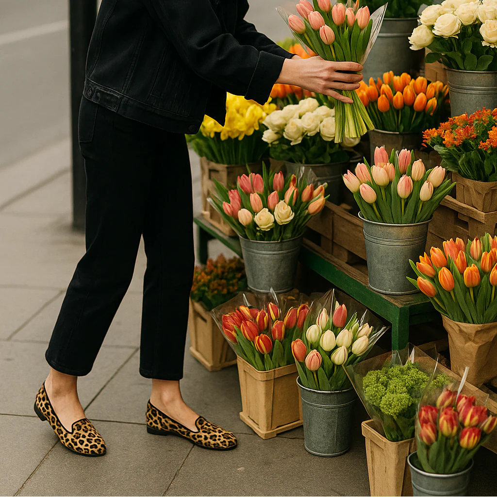 Cat Leopard print flats - Image 2