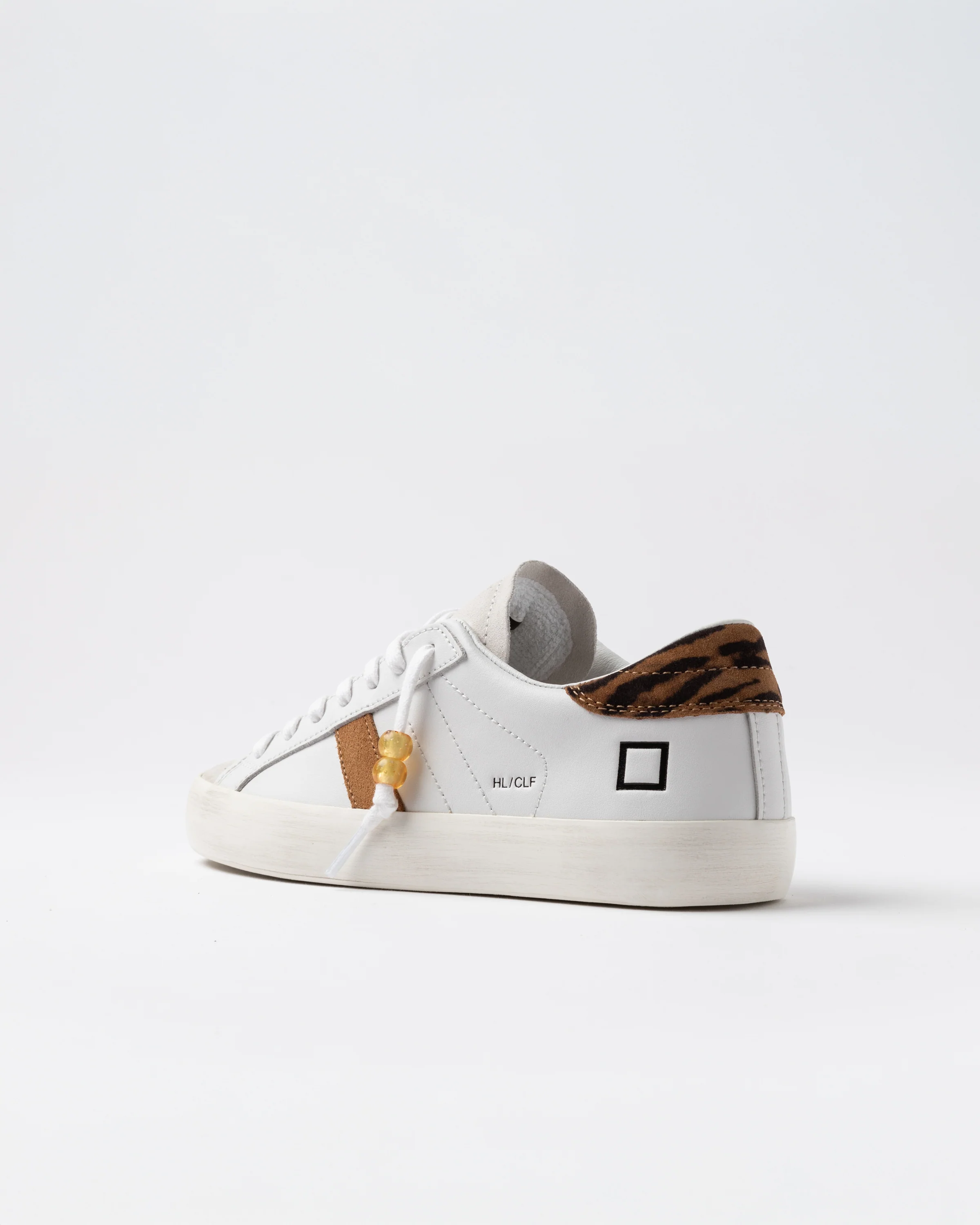 Hill Low Calf white leopard sneaker - Image 4
