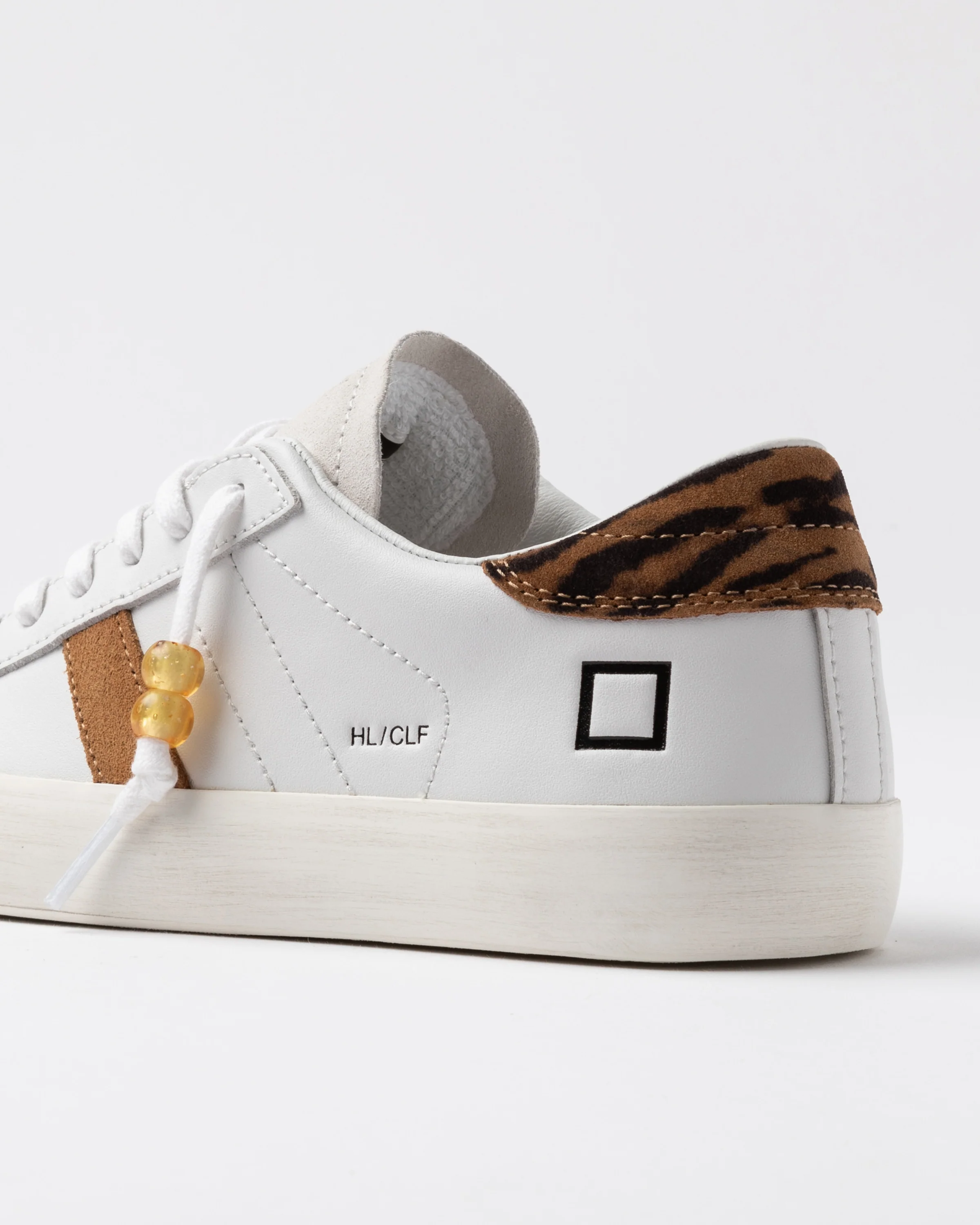 Hill Low Calf white leopard sneaker - Image 5