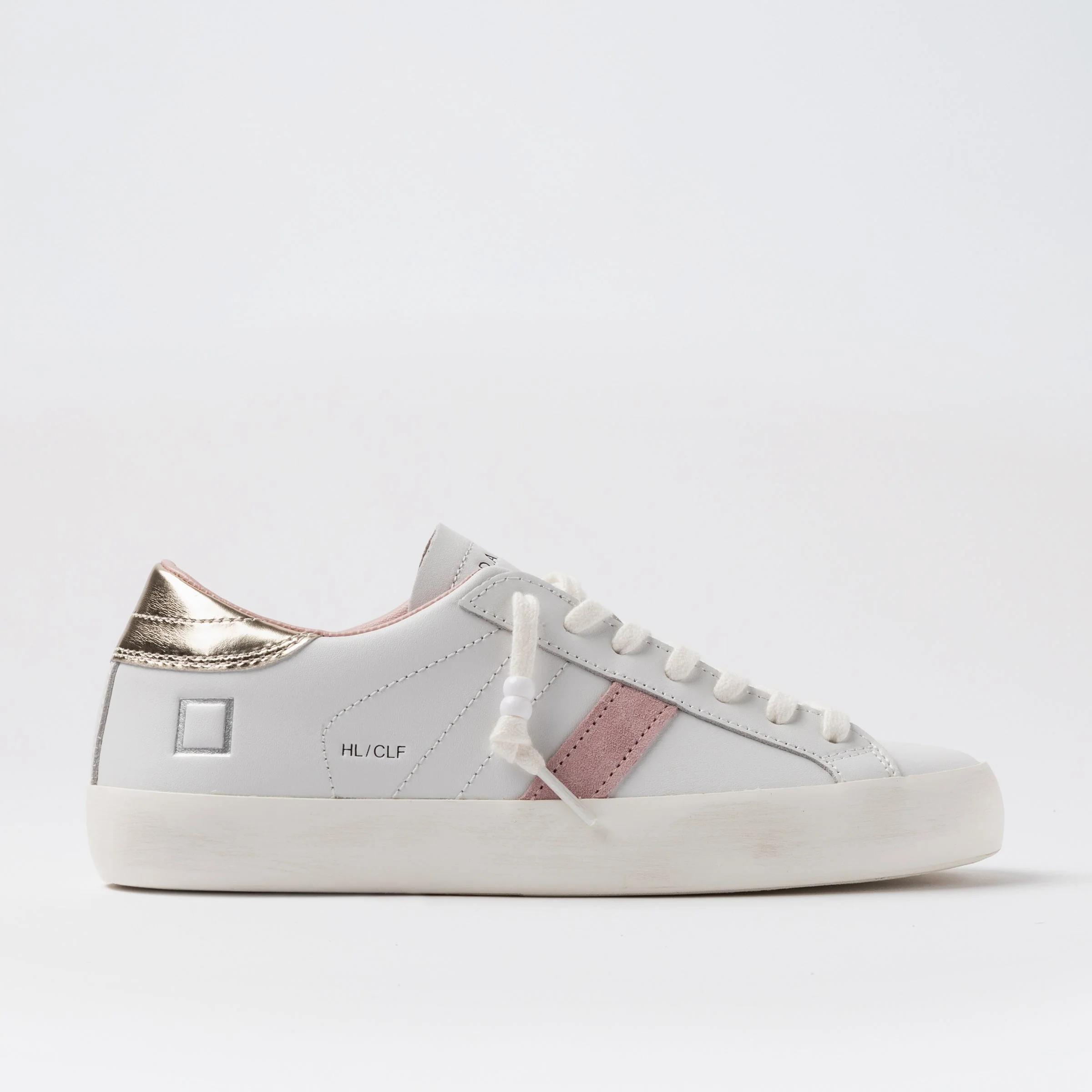 Hill Low Calf white platinum