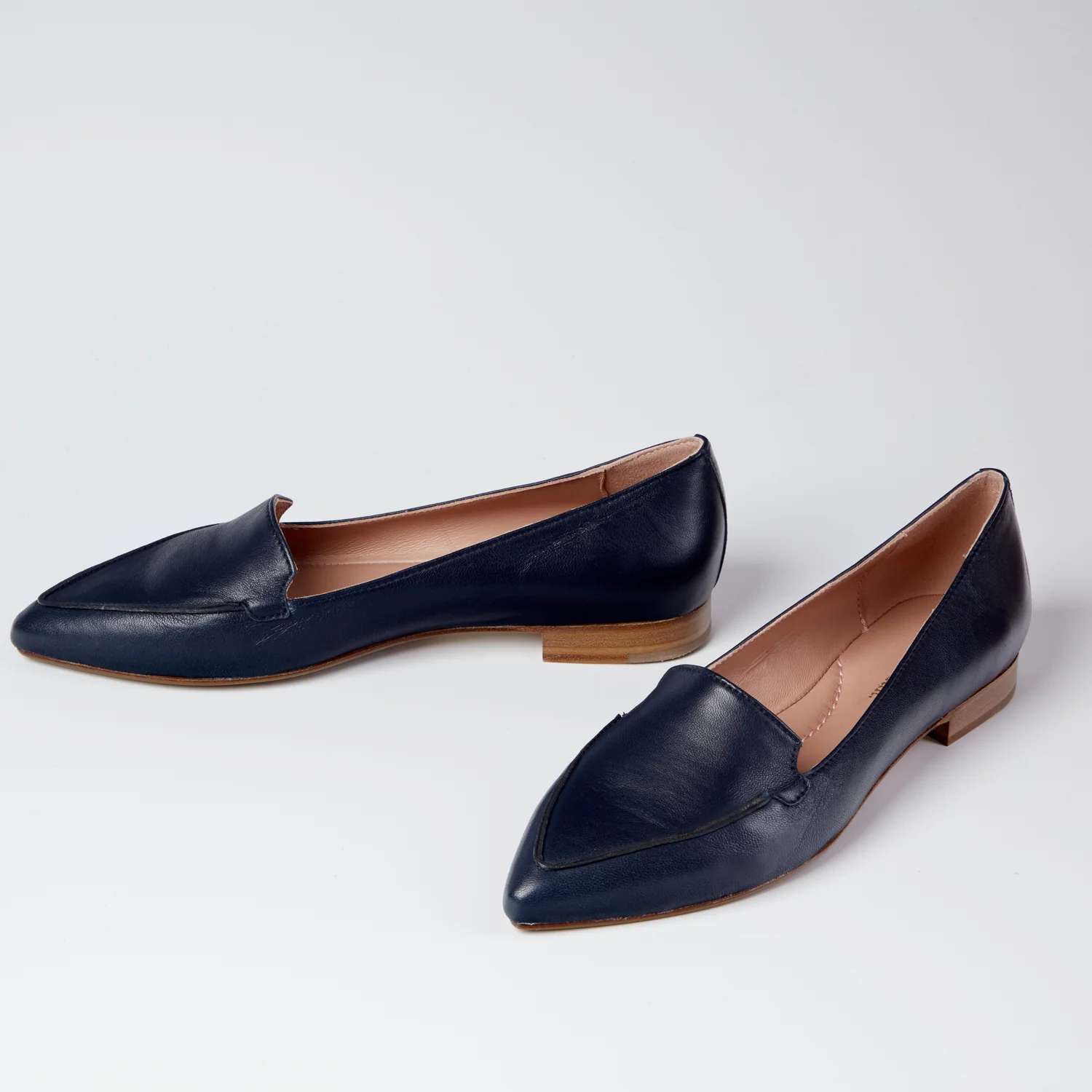 Jasmine navy ballerina flats - Image 3