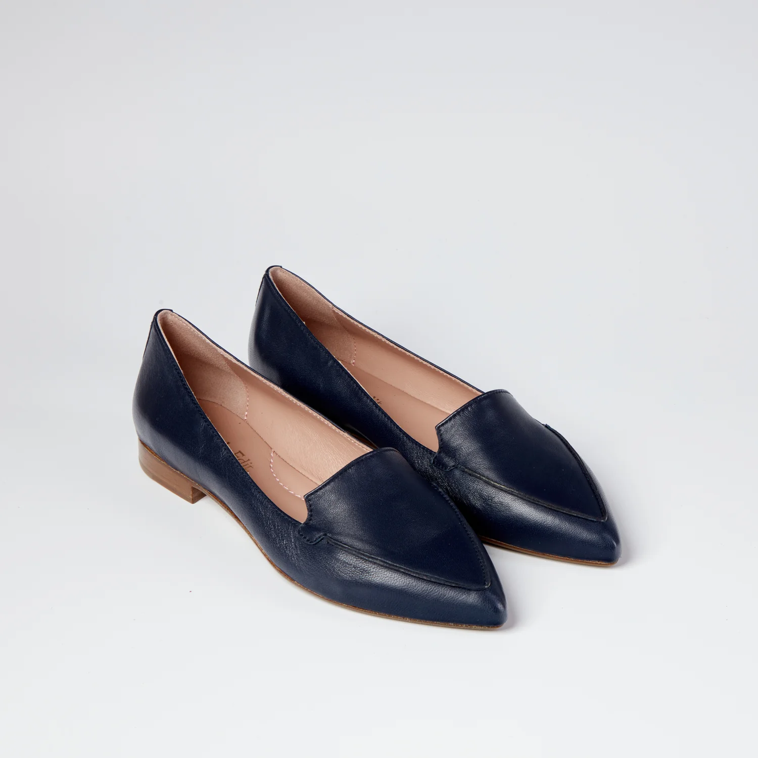 Jasmine navy ballerina flats - Image 4