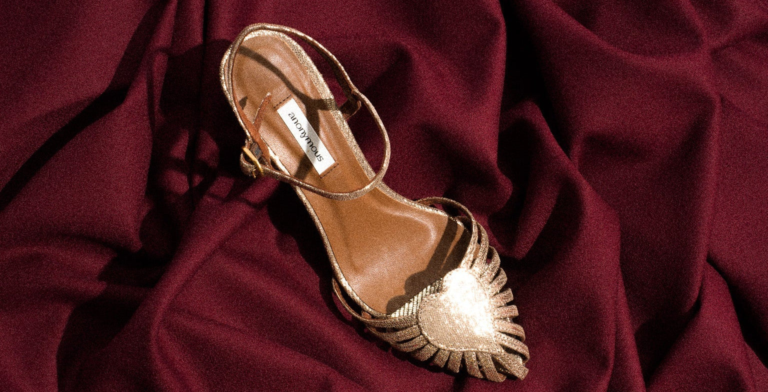 Keesha Champagne Slingback heel - Image 2