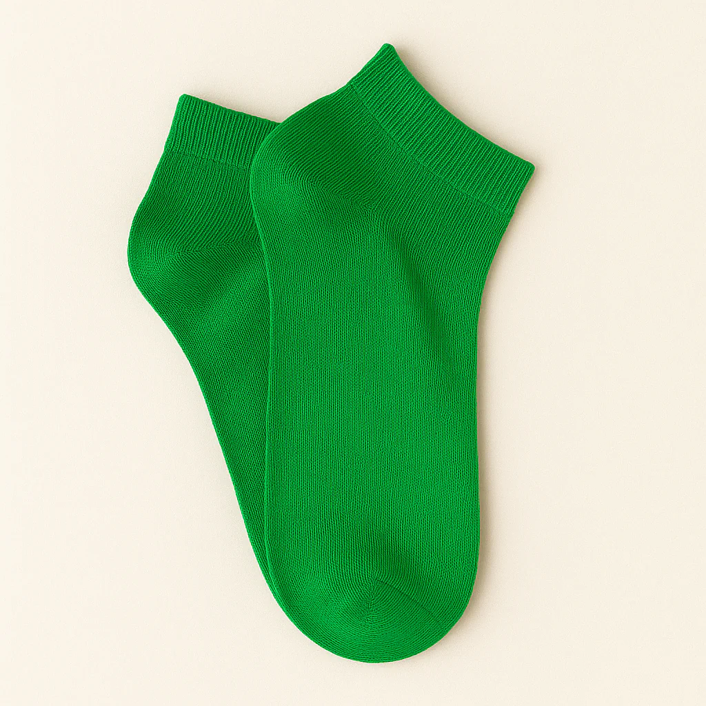 KLUE Ankle green socks