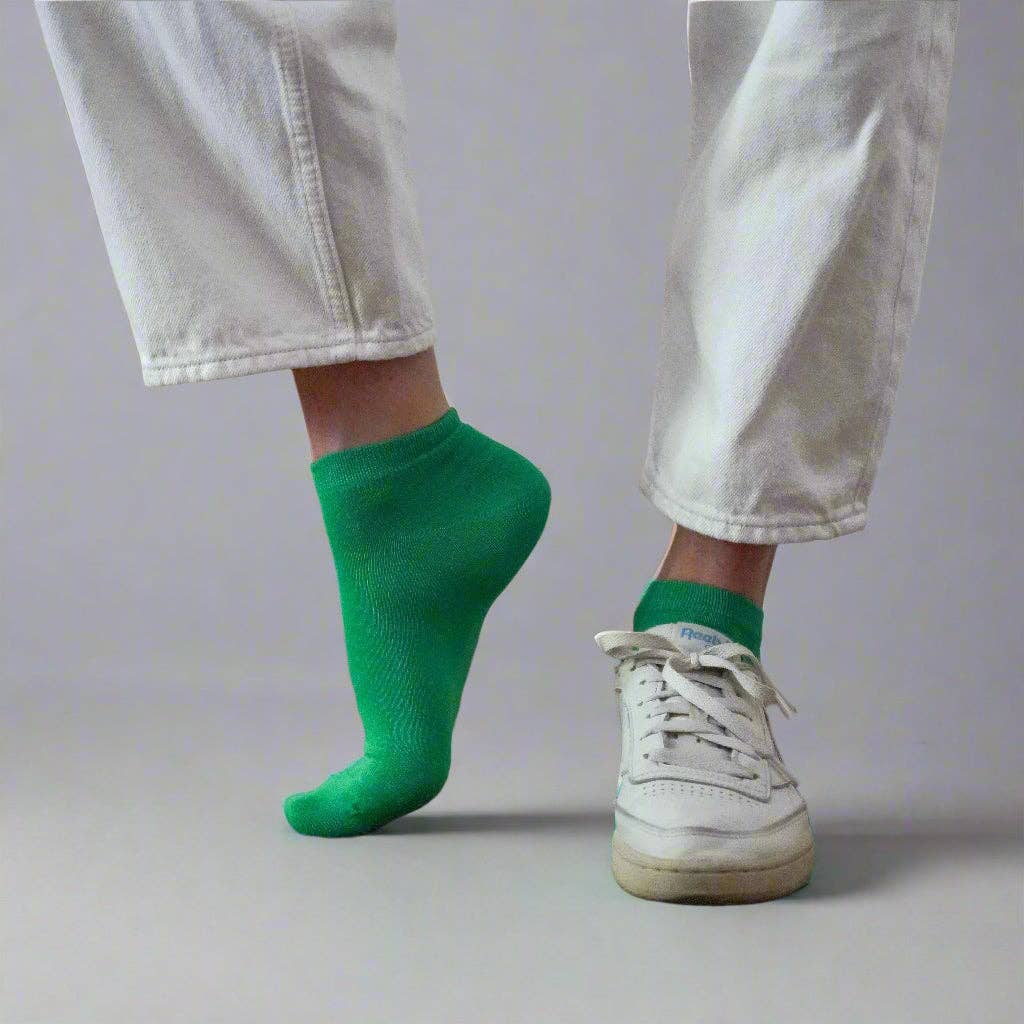 KLUE Ankle green socks - Image 3