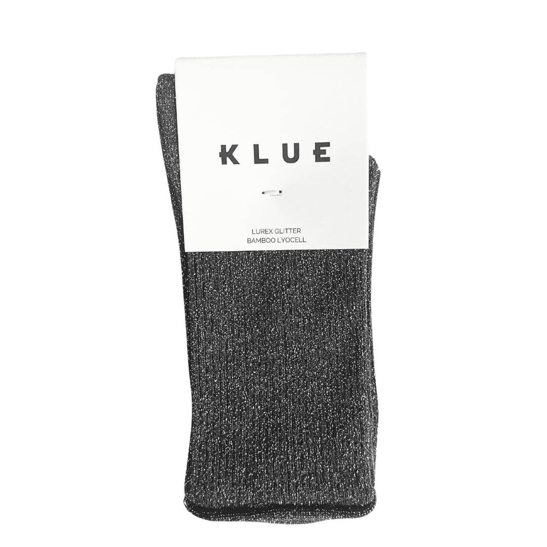 KLUE Grey glitter socks - Image 2