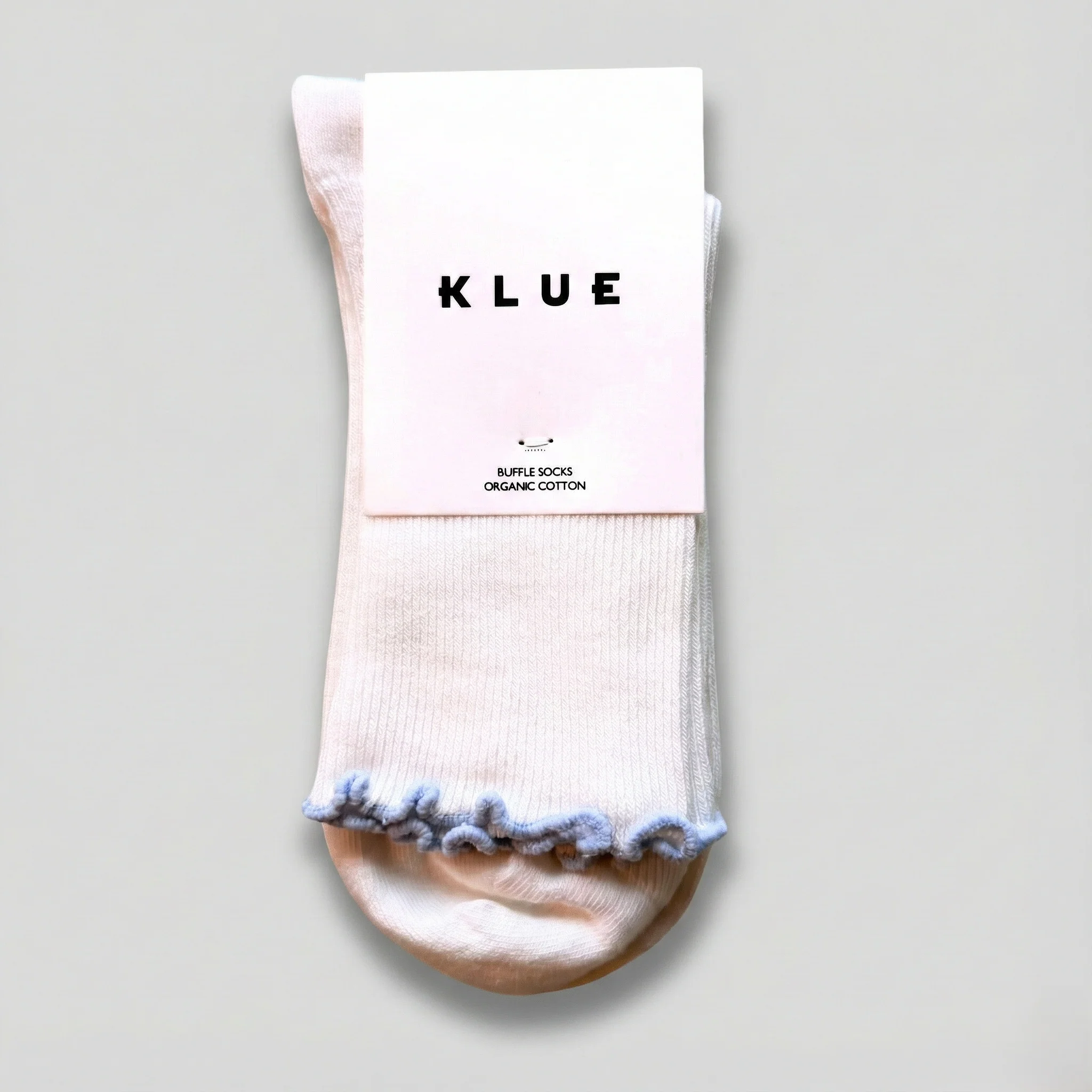 KLUE Organic lettuce socks | Sky Blue