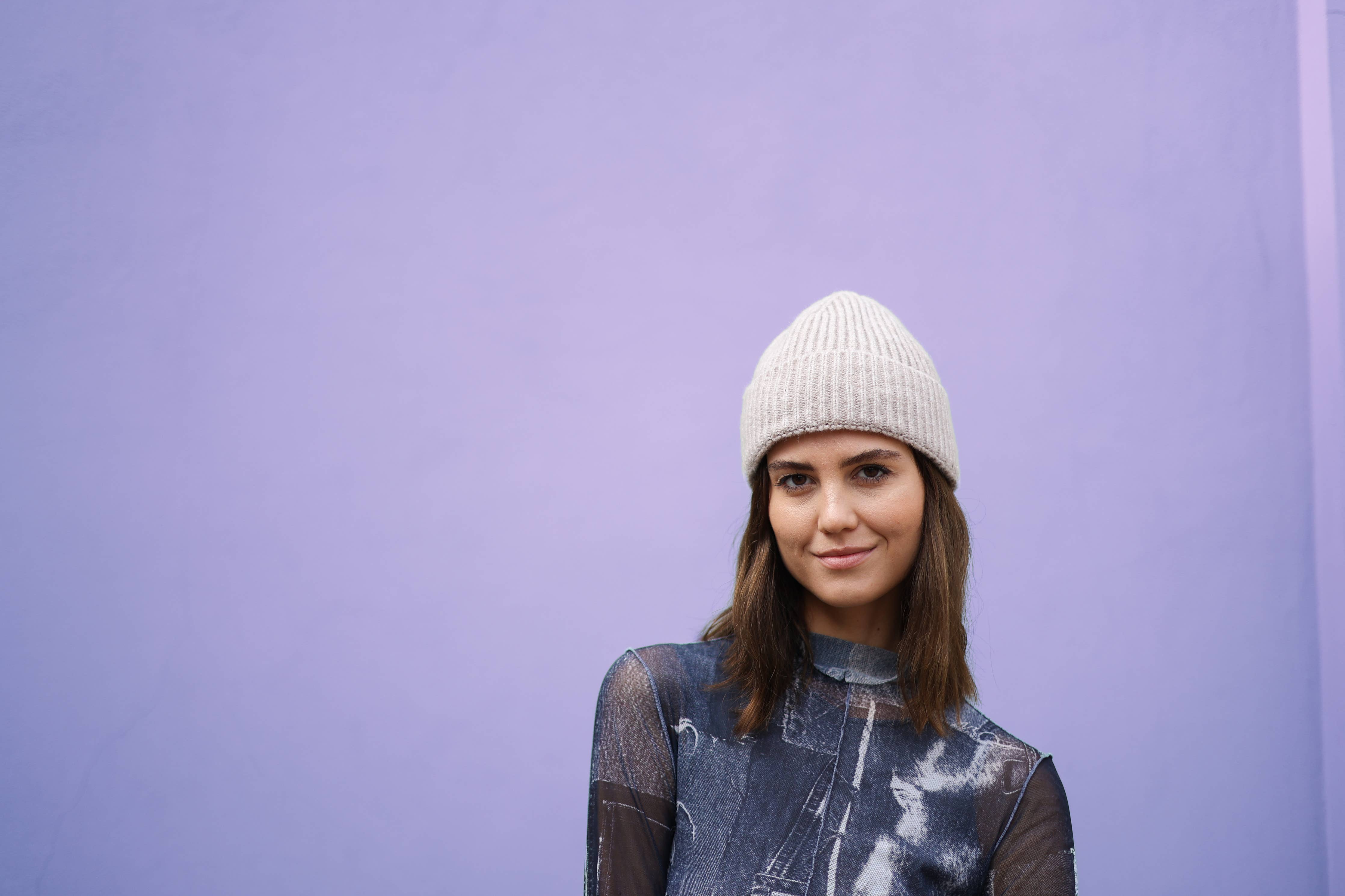 Klue soft beige beanie - Image 4