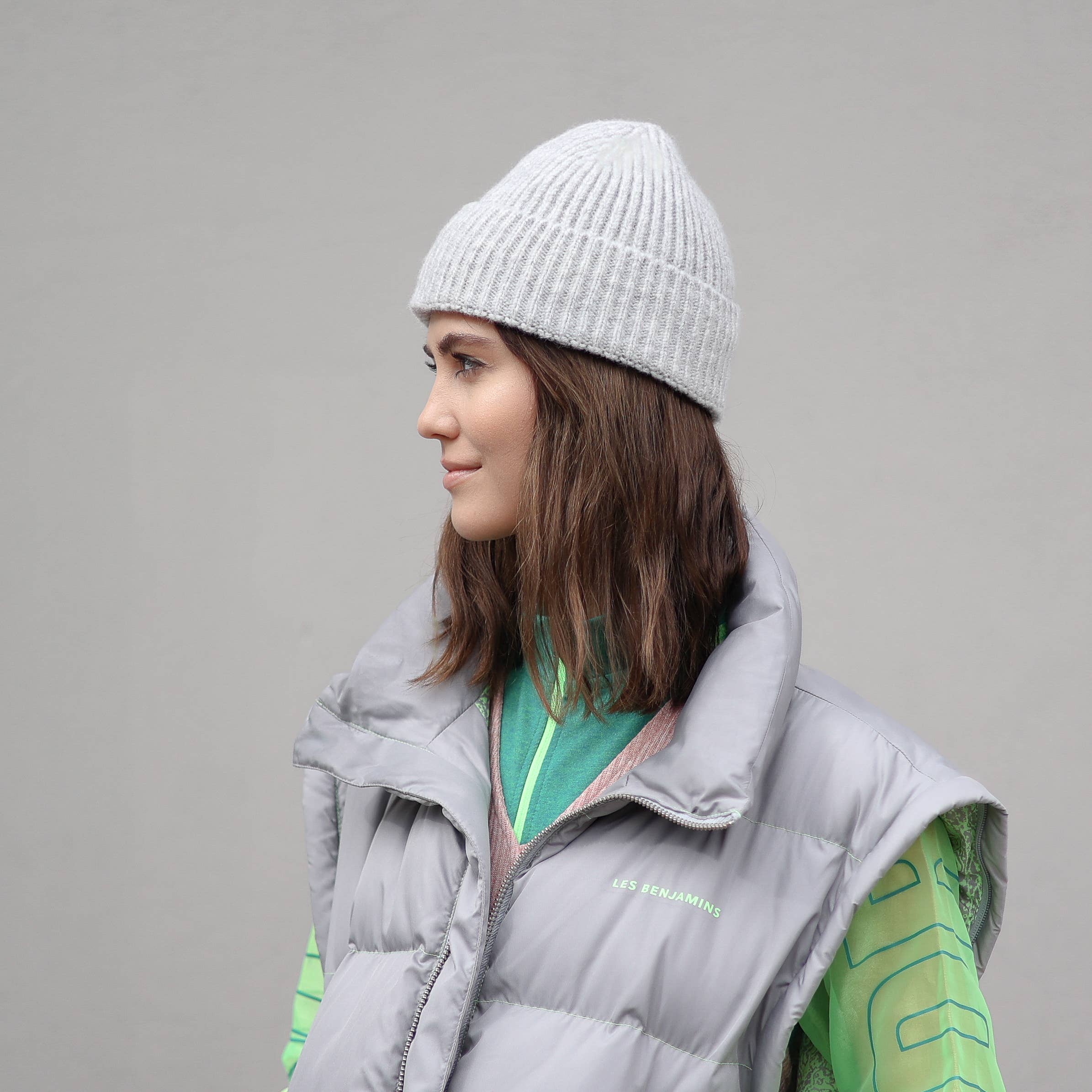 Klue Soft Grey Beanie - Image 3