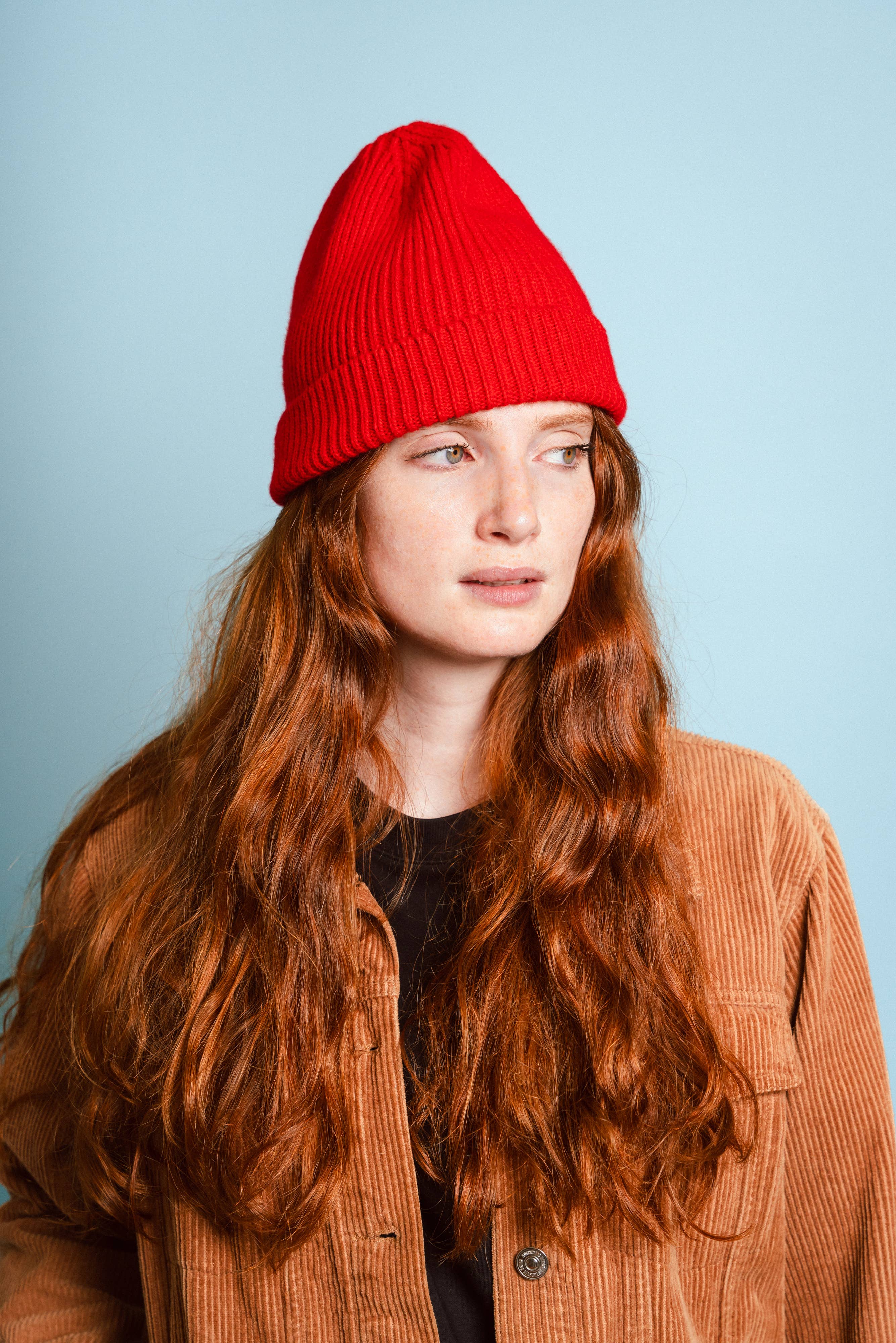 KLUE red wool beanie - Image 4