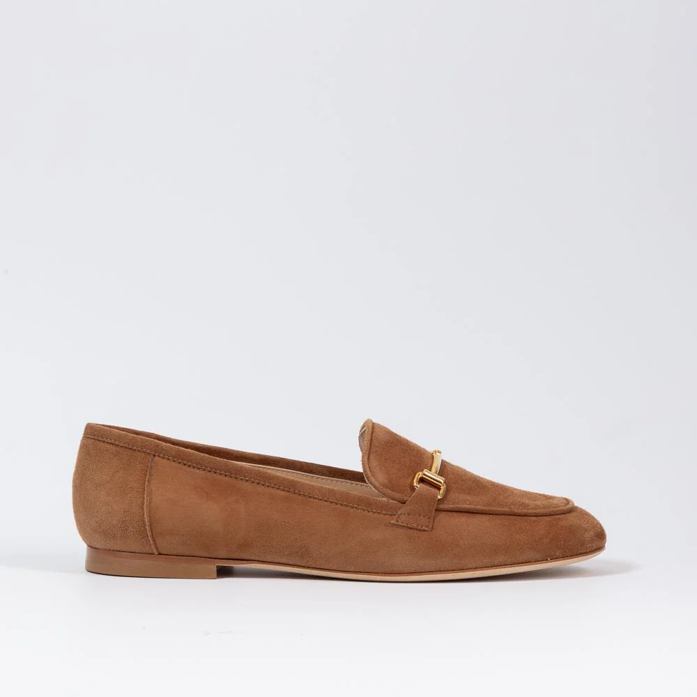 Lottie Tan suede loafer - Image 3