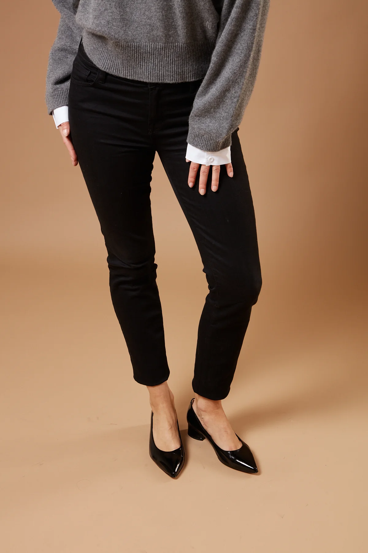 Gini Black Patent heels - Image 3
