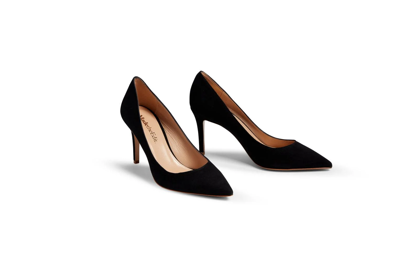 Nataly Black suede heel - Image 4