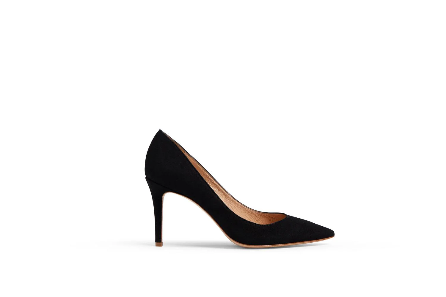 Nataly Black suede heel - Image 5