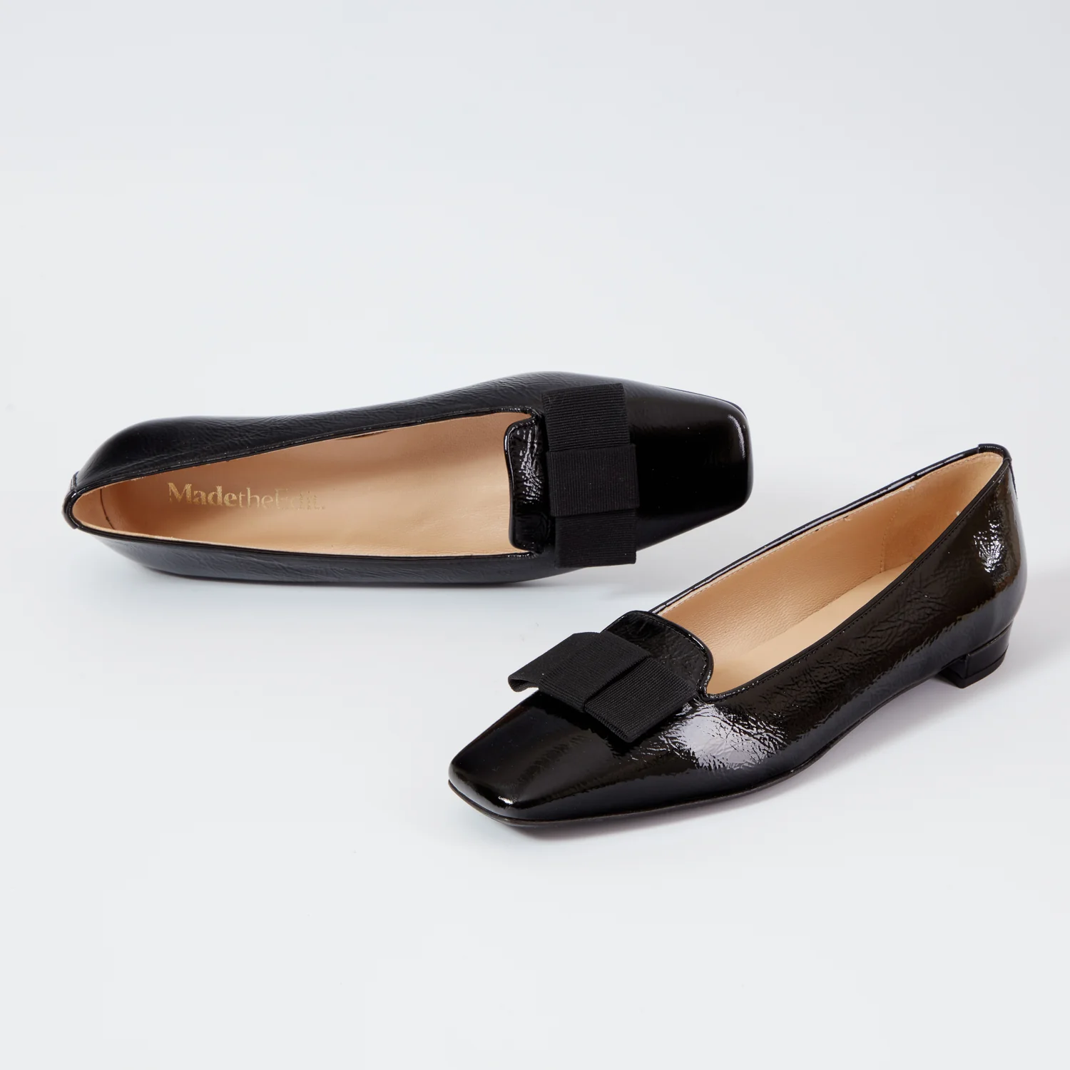 Nina Black Bow flats - Image 2