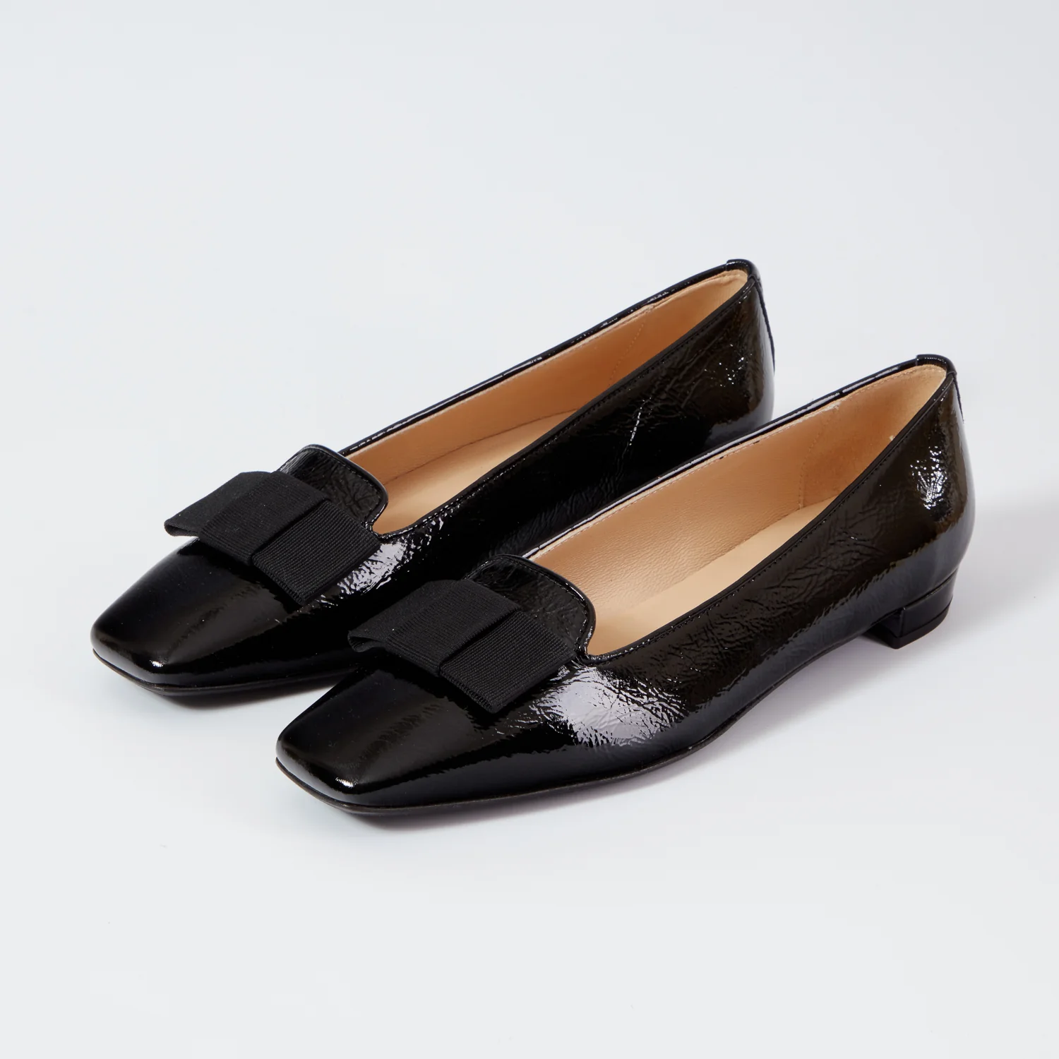 Nina Black Bow flats - Image 3
