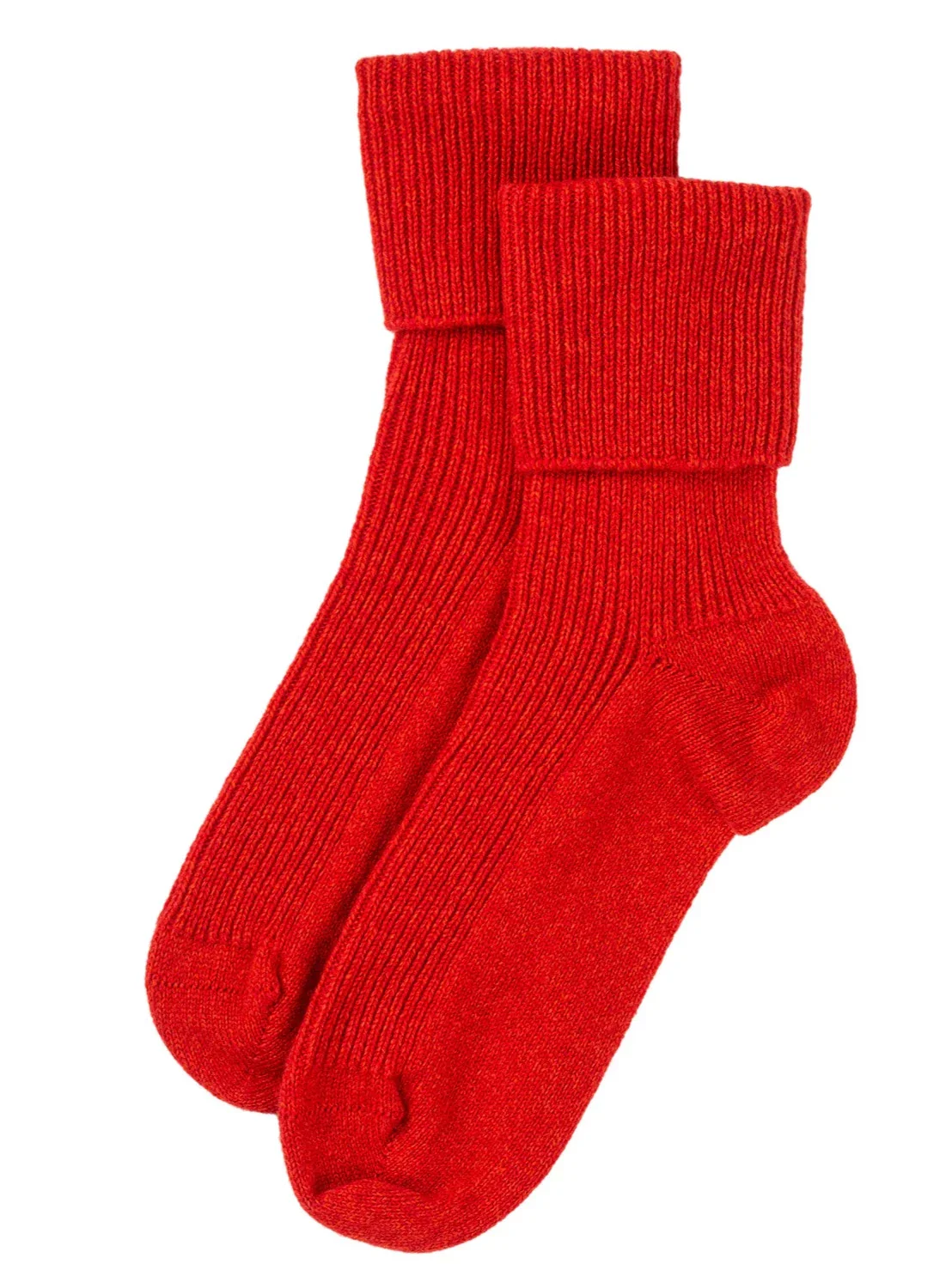 Red Cashmere Socks - Image 2