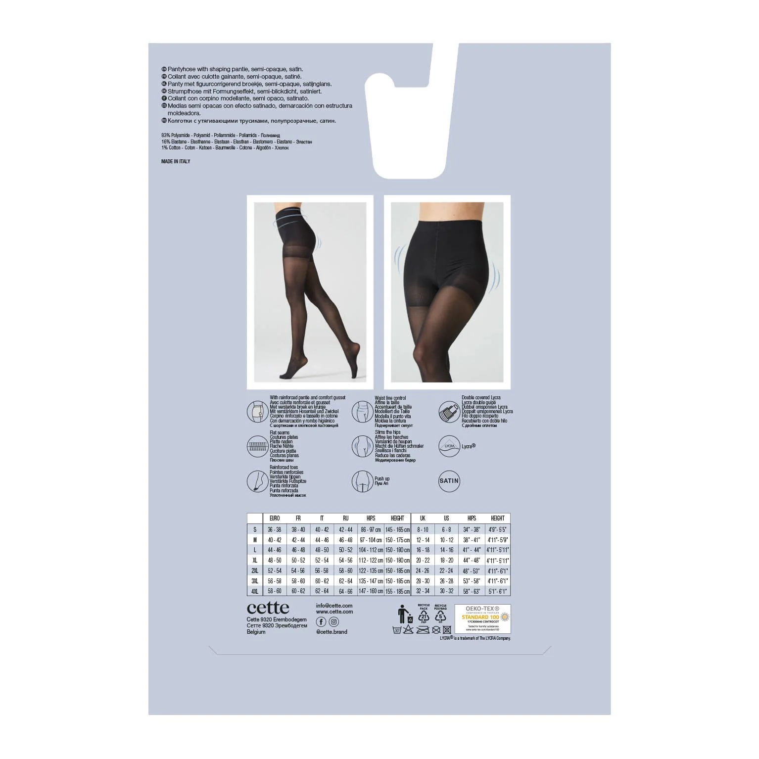 Seattle Sheer Shaping Tights - 30 denier - Image 5